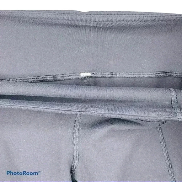 Lululemon Split Calf Solid Black Leggings - Picture 7 of 9